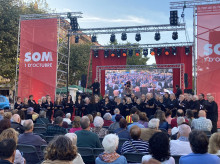 Un momento del festival Som 1 d'Octubre