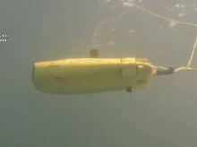 Dron submarino utilizado por la Guardia Civil