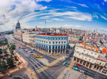 Vista panorámica de La Habana, capital de Cuba.