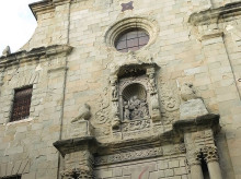 Iglesia de la Pietat, en Vic, donde se conservan las reliquias de los dos mártires