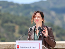 La presidenta de la Comunidad de Madrid, Isabel Díaz Ayuso