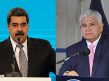 Nicolás Maduro y José Mulino