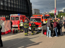 Imágenes tras el ataque a cuchillo en Hamburgo