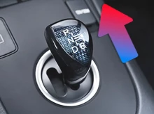 Cambio automático de un coche híbrido