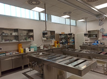 Una sala del Instituto de Medicina Legal.