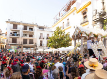 Salida de la Hermandad del Rocío de Córdoba desde San Pablo