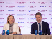 La secretaria de Estado de Defensa, María Amparo Valcarce García, en la III Jornada de Defensa de El Debate
