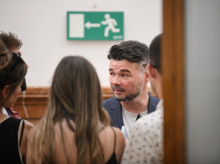 El diputado de ERC, Gabriel Rufián, en el Congreso de los Diputados este martes