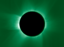 Eclipse solar generado por las naves de la Agencia Espacial Europea