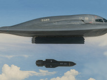 La bomba estadounidense GBU-57, la única capaz de alcanzar el complejo nuclear iraní de Fordow