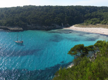 Cala Trebalúger, Menorca