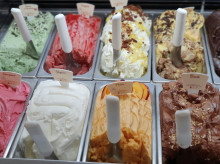 Los menos calóricos son los polos y sorbetes
