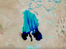 Lago Eyre en 2025