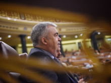 El secretario de Organización del PSOE, Santos Cerdán