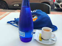Imagen de archivo tomada en una terraza de Valencia