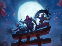 Ilustración promocional del videojuego catalán 'Aragami 2', desarrollado en Barcelona