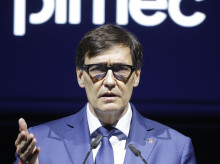 El presidente catalán, Salvador Illa, en una imagen de archivo