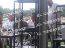 Santos Cerdán y Ernesto Gasco reunidos en secreto en el Hipódromo de Madrid