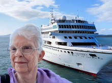 Sharon Lane ha reservado para 15 años en el barco Villa Vie Odyssey