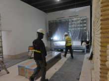Obras del centro de recepción de visitantes de la Mezquita Catedral de Córdoba