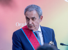 El expresidente del Gobierno, José Luis Rodríguez Zapatero, en un acto reciente