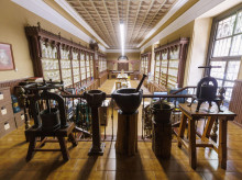 Vista de la antigua farmacia del hospital de Nuestra Señora de Gracia de Zaragoza