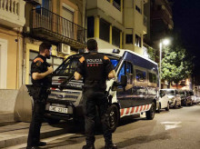 Dos agentes de los Mossos d'Esquadra