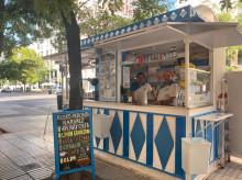 El quiosco horchatero de Narváez, el único establecimiento del estilo en Madrid