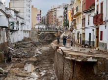 Imagen de archivo del estado de Chiva tras la dana del 29 de octubre de 2024.