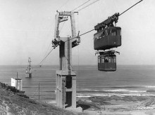 El teleférico de Sidi Ifni, antiguo embarcadero de la época española