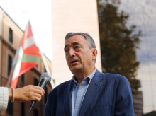 El presidente del PNV, Aitor Esteban