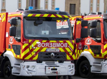 Dos camiones de bomberos del Consorcio de Córdoba