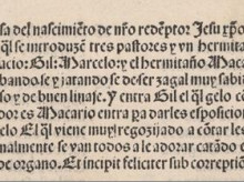 Una de las primeras copias de la "Farsa"