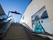 Imagen tomada en una estación de Metrovalencia