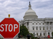 Imagen exterior del Capitolio de Estados Unidos en Washington D.C.