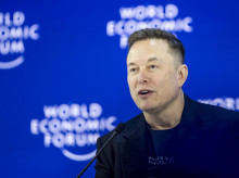 Elon Musk en Davos
