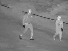 Los ladrones que fueron captados por las cámaras de seguridad de la mansión de Cuevas de Almanzora