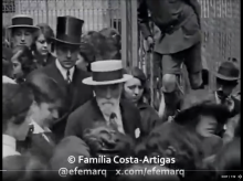 Captura de pantalla de las imágenes inéditas de Gaudí en movimiento