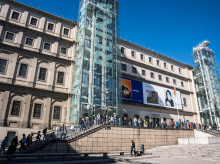 Fachada principal del Museo Reina Sofía