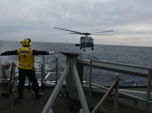 Ejercicio C2X de la US Navy en el que participa la fragata Blas de Lezo