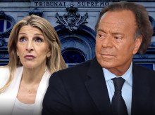Yolanda Díaz y Julio Iglesias