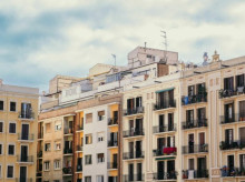 Bloques de pisos en Barcelona, en una imagen de archivo
