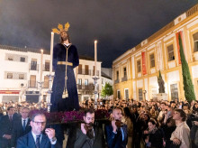 Traslado de los titulares de la hermandad del Perdón de Córdoba