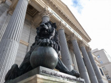 Fachada del Congreso de los Diputados