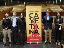 Presentación del espectáculo 'Cayetana, su pasión ' en el Teatro de la Maestranza de Sevilla