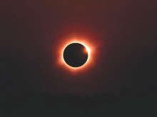Imagen de un eclipse solar