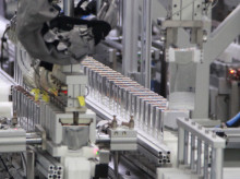 Una de las plantas de la empresa china Gotion, en una imagen de recurso