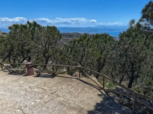 Monte Calamorro, lugar en el que fueron sorprendidos los pirómanos