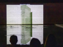 Cine en el Pabellón Mies van der Rohe
