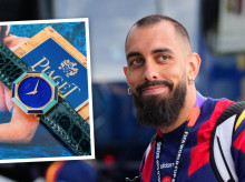 Borja Iglesias y su exclusivo reloj